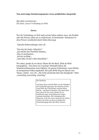 Coaching Mit Orientierungsmustern