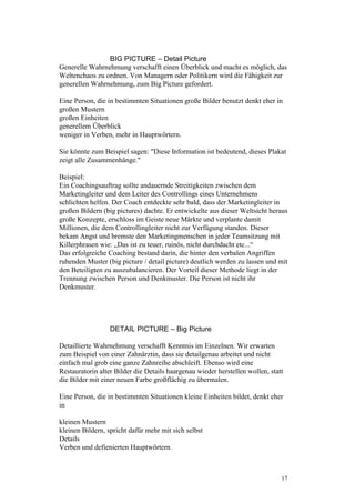 Coaching Mit Orientierungsmustern