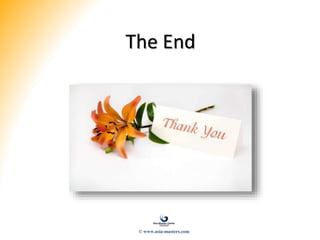 The End
© www.asia-masters.com
 