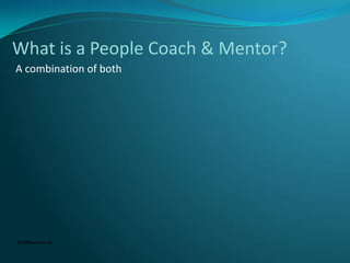 Empowering People for Success: Coaching and Mentoring