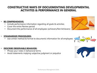 Coaching at workplace- Performance management | PPTX