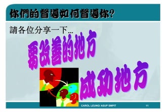 「Coaching教練學」結合到中心督導工作 By Carol Leung