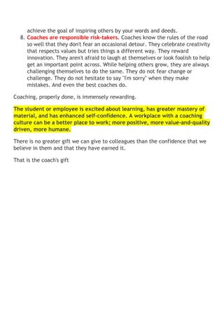 「Coaching教練學」結合到中心督導工作 By Carol Leung