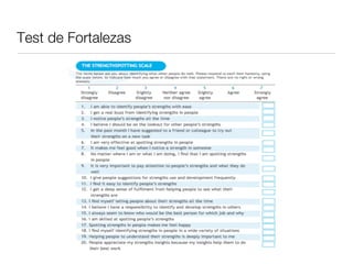 Test de Fortalezas
 
