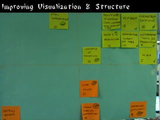 Improving Visualization & Structure
 