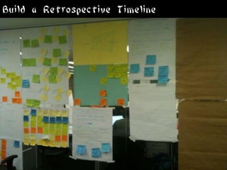 Build a Retrospective Timeline
 
