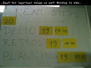 ...Small but important things as well, Nothing to hide...
 