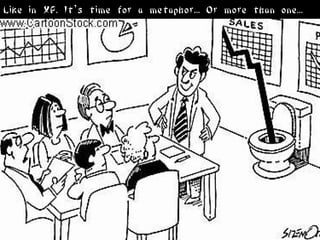 Like in XP. It’s time for a metaphor... Or more than one...
 