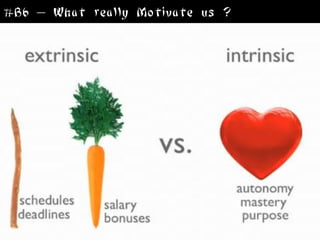 #B6 – What really Motivate us ?
 