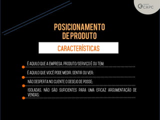 Posicionamento
deproduto
 