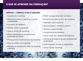 EQUIPE
FLAVIA OLIVEIRA
• Médica, graduada pela Universidade Federal do Estado
do Rio de Janeiro – UNIRIO.
• Especialização em Nutrologia pela Associação Brasileira
de Nutrologia – ABRAN.
• Mestrado em Saúde Púbica pela FIOCRUZ – Fundação
Oswaldo Cruz/ Ministério da Saúde.
• Life Coach especializada em emagrecimento saudável
e qualidade de vida.
 