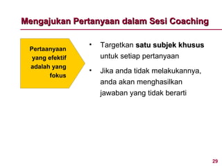 Coaching for optimal performance | PPT