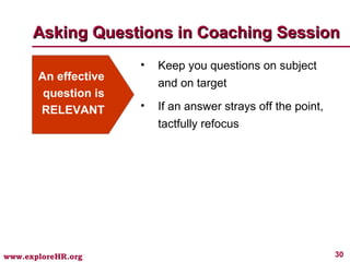 Coaching for optimal performance | PPT