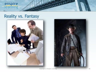 Reality vs. Fantasy
Copyright © Enspire Learning 30
 