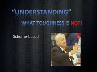 Catch-all DefinitionOfMental Toughness“Mental toughness is the ability to control thoughts and actions andmaintain a focus on what is truly important in a calm and poised way undercompetitive pressure.”
