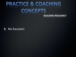 Physical Conditioning“There is NO SUCH THING as an out-of-shape, mentally tough basketball player!Mental and Physical Toughness Go Hand-In-Hand.  All Coaches Pay Lip Service To This Concept.  Champion-Level Coaches field teams that reflect it year-in and year-out”