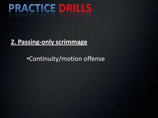 Locate and Chase down the reboundPractice ConceptsPlay to the whistle not the hornImportant for time and score 