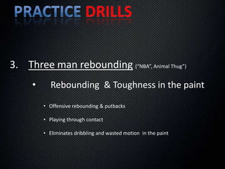 Practice & Coaching ConceptsBuilding Resiliency7. Model  poise and self control as the Coach“Players will feed off of you and draw confidence from your mental toughness.”