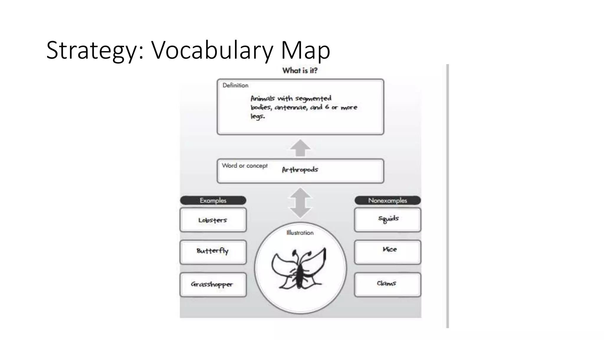 Strategy: Vocabulary Map
 