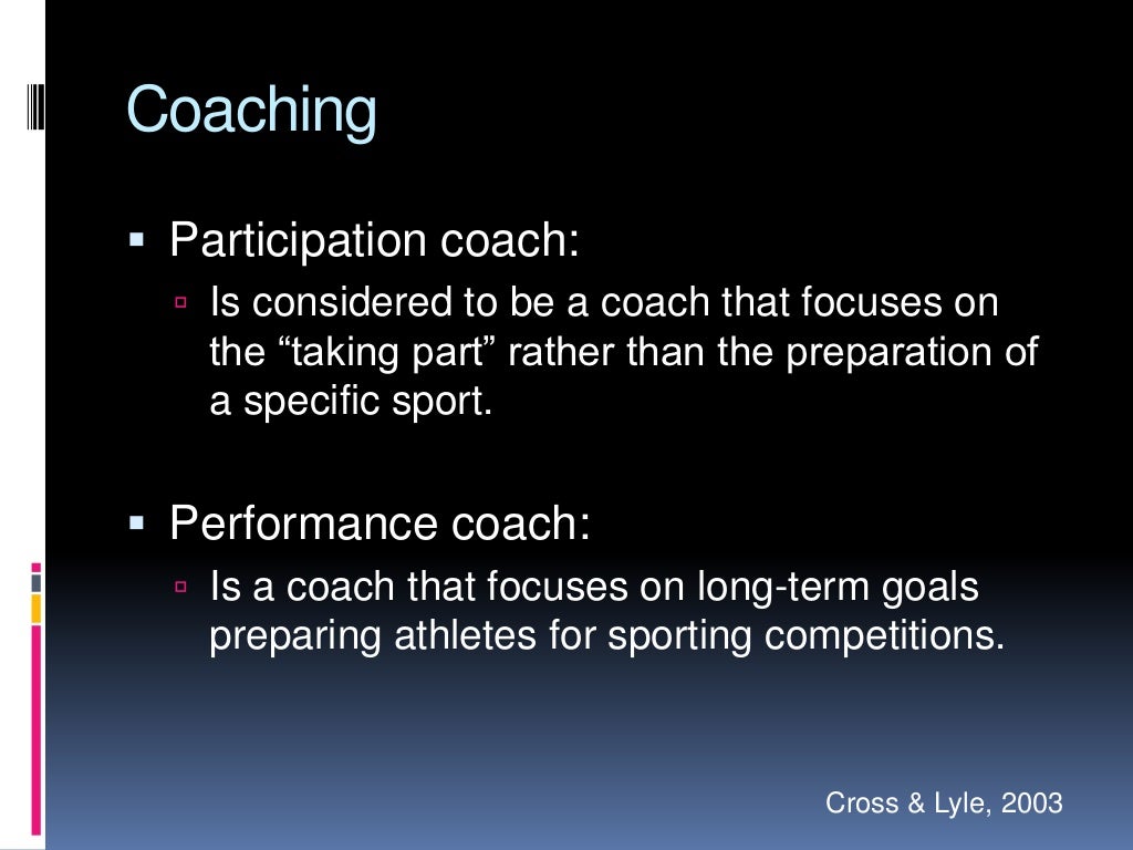 Coaching Philosophy