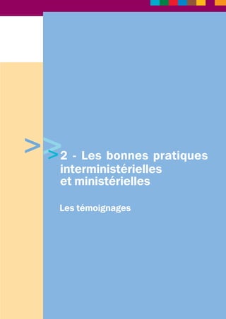 particulier pour la structuration et la cohésion d’une équipe ainsi que pour développer la 
confiance au sein d’un groupe. Il a en effet pour objectif « d’accompagner les équipes dans 
l’action »7. Il s’agit d’offrir une opportunité pour le manager et ses collaborateurs directs. Le 
coaching d'équipe aide à créer une cohésion durable (c’est ce que l’on appelle généralement 
le team-building). 
Le coaching de groupe de pairs (« supervision de pratiques ») a pour objectif d'accompagner un 
groupe de personnes, ayant la même nature d’activité ou le même niveau de responsabilité, 
pour favoriser la capitalisation des bonnes pratiques et l’apprentissage de l’aide mutuelle à 
progresser. Le coach transfère les outils utiles et permet d’expérimenter les postures favorisant 
le développement du groupe. Par exemple : groupe de dirigeants, groupe de cadres sur un 
nouveau métier, groupe de préfigurateurs de services ou de projets. 
7 Le développement présenté dans ce paragraphe consacré ici au coaching d’équipe est emprunté en partie à Philippe 
Loiseau et Jean-Frédéric Buzzi – d’après INSEP Consulting. 
12 
 