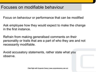 Coaching skills feedback techniques | PPT