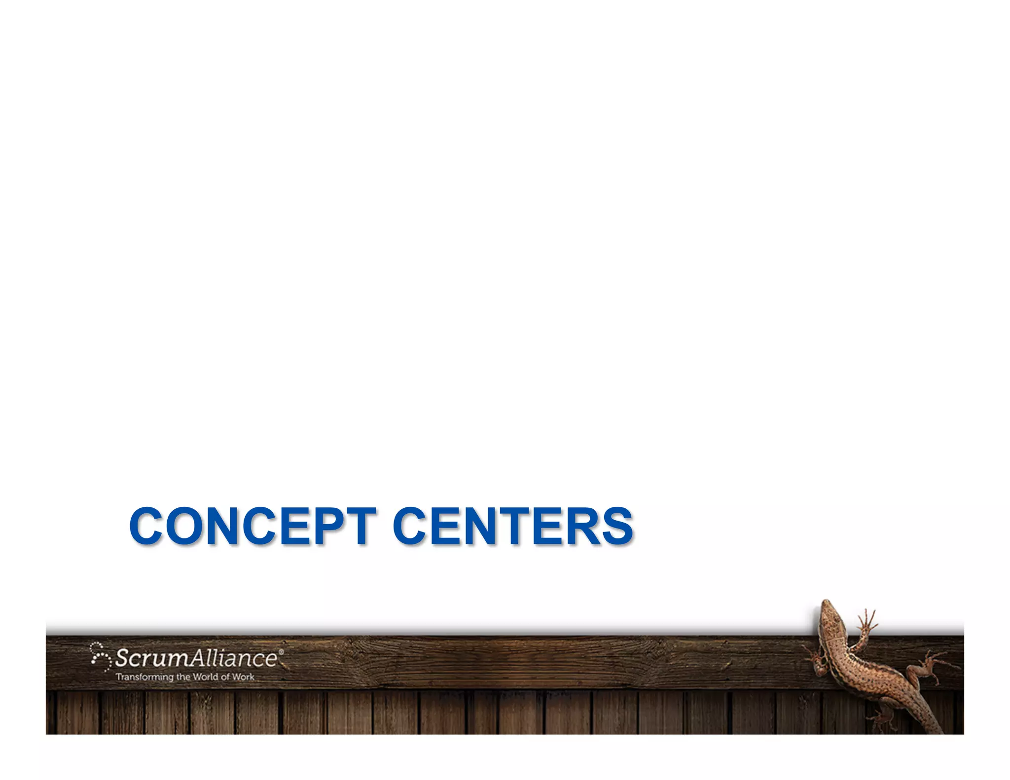 CONCEPT CENTERS
 