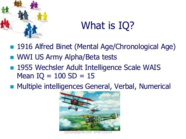Multiple intelligence test for adult