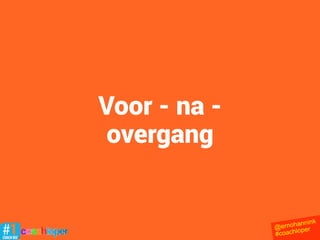 Waarom niet
@ernohannink
#coachloper
 