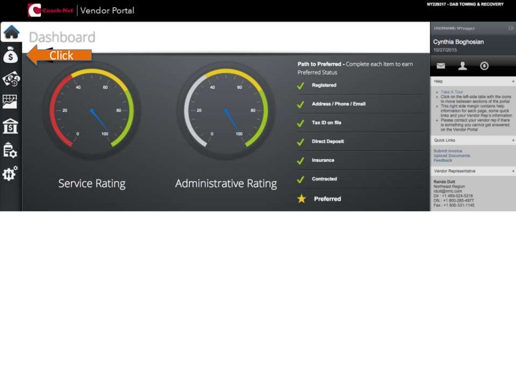 Coachnet Billing