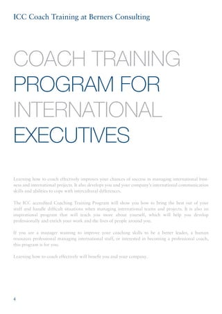 Coach training program | PDF