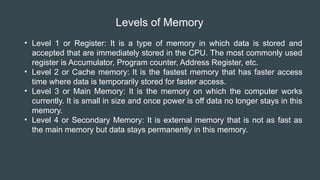 Memory Depth In-Depth Exploration of Cache Memory and Virtual Memory in Computer ...