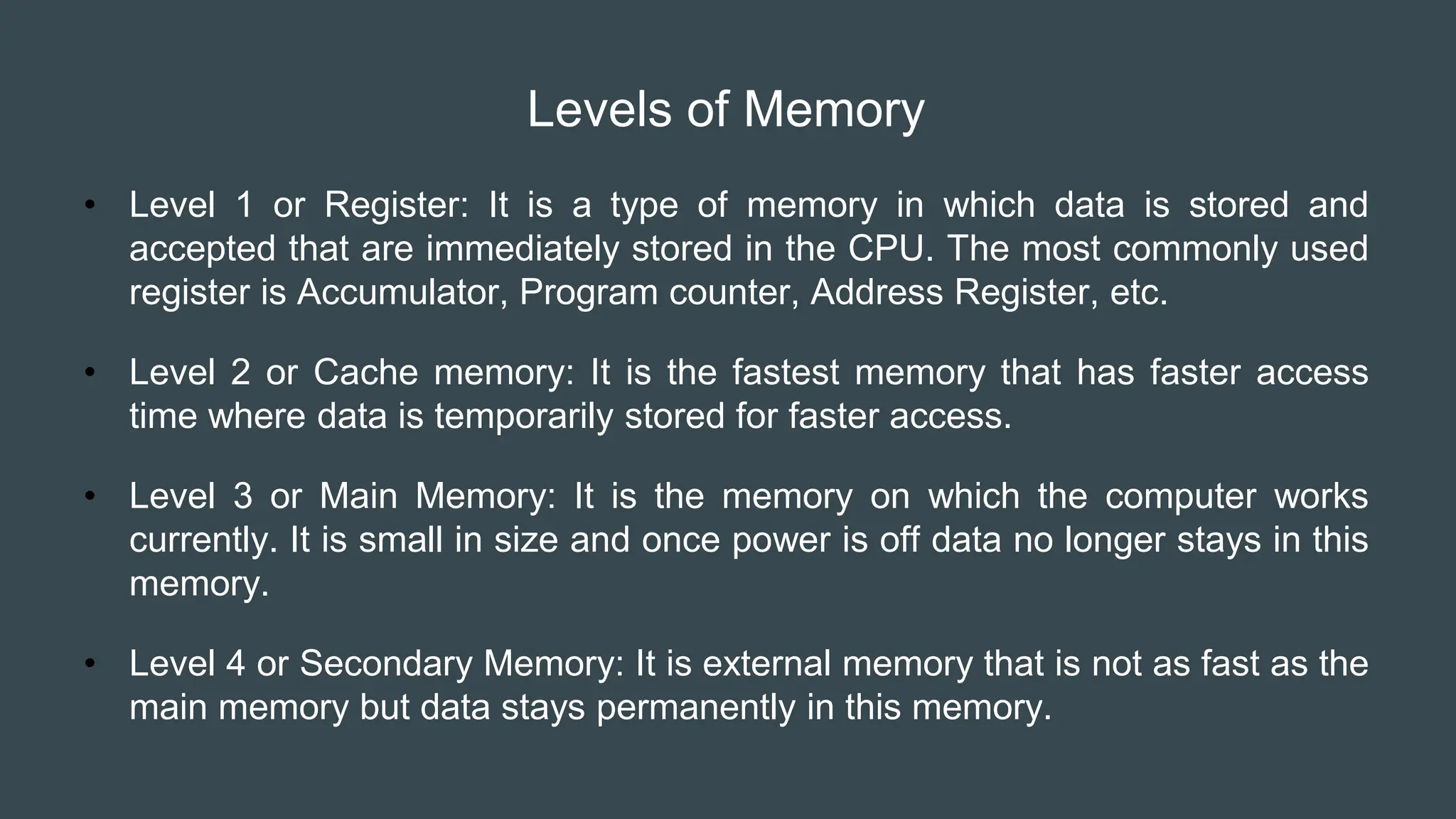 Cache Memory And Virtual Memory in computer architecture | PPT