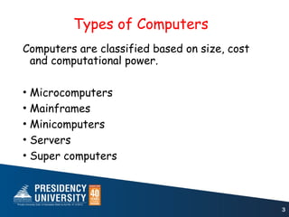 COA CSE 2009 Module 1.ppt computer organisation and architecture | PPT