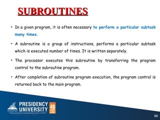 COA CSE 2009 Module 2 ISA IO.ppt computer organisation and architecture ...