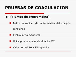 Coagulacion | PPT