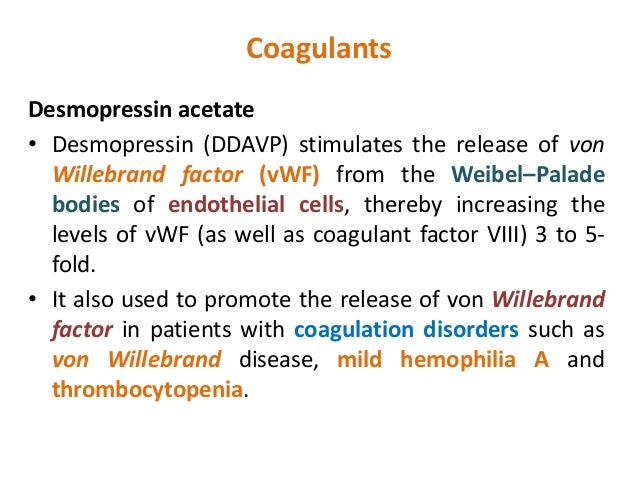 coagulant and anticoagulant coagulant