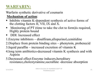 Coagulant and anti coagulant | PPTX