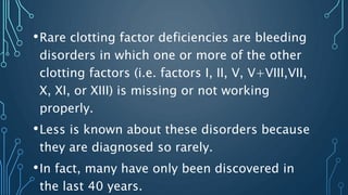 Coagulation factors | PPTX