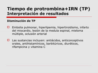 Coagulograma | PPT