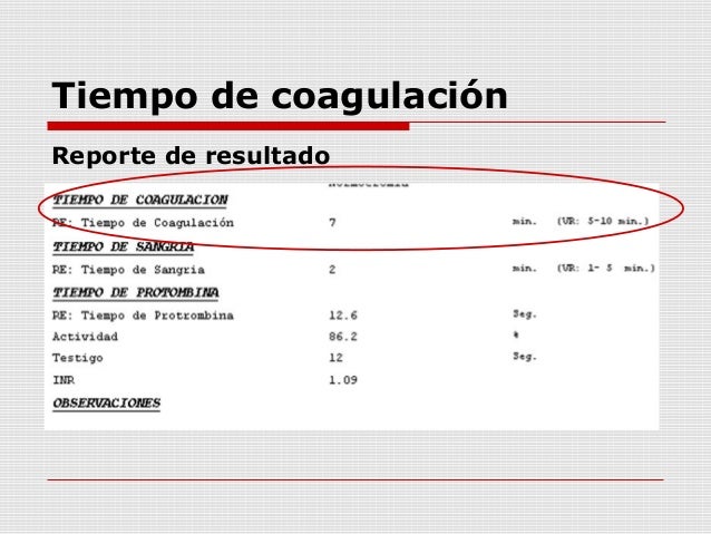 Coagulograma