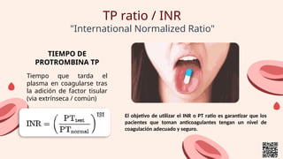 COAGULOPATIA EN LA UNIDAD DE CUIDADOS INTESIVOS | PPTX