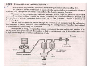Coal and ash handling systems