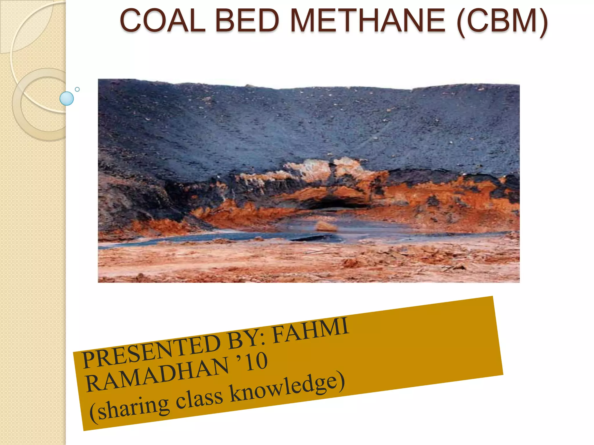 Coal bed methane | PPTX