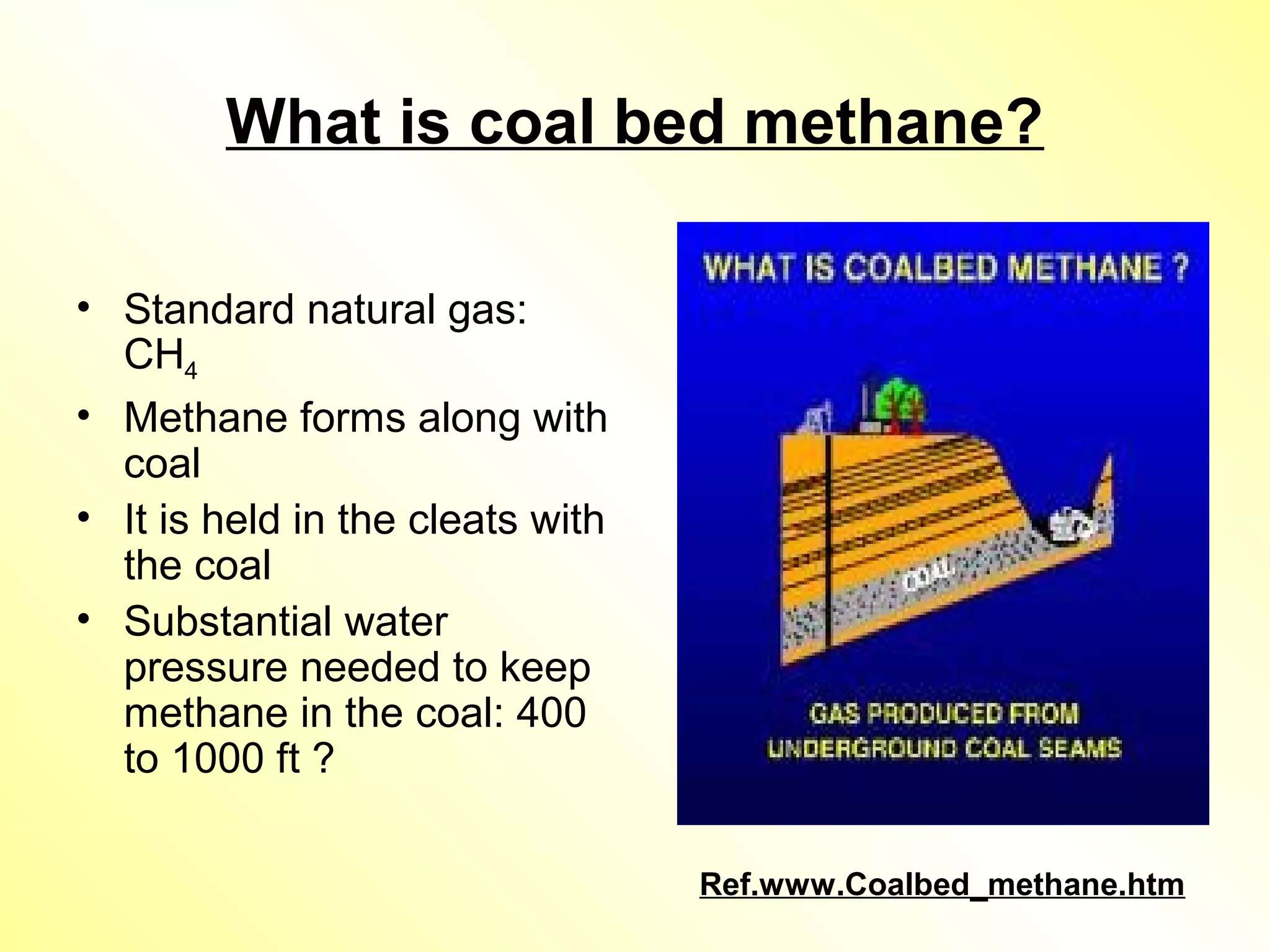 Coal bed methane | PPT