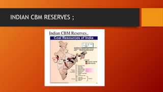 coal bed methane in fuel geology | PPTX