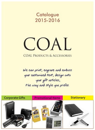 Coal Catalogue 2015-16