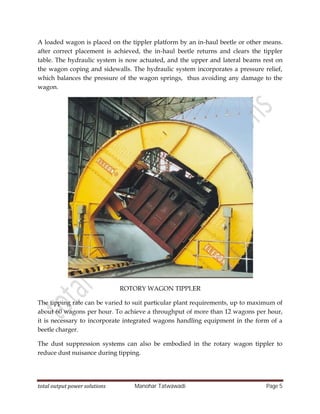 Coal handling plant | PDF