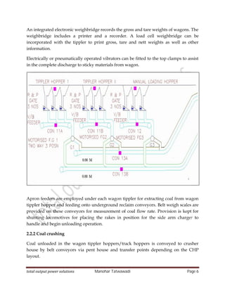Coal handling plant | PDF