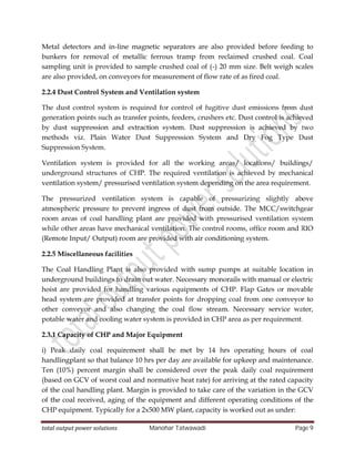Coal handling plant | PDF